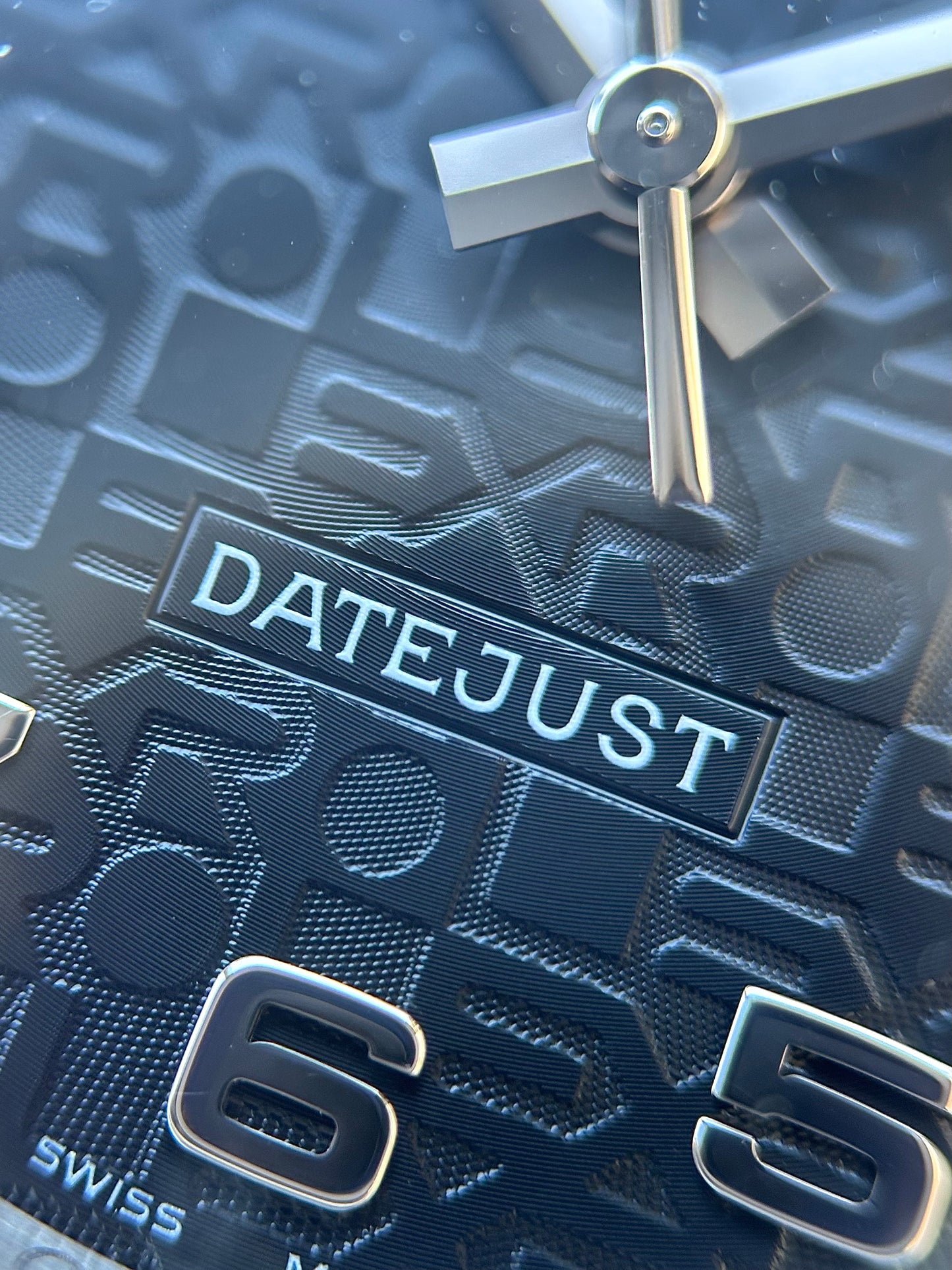 Rolex Datejust Black Computer Dial 116200 Full Set