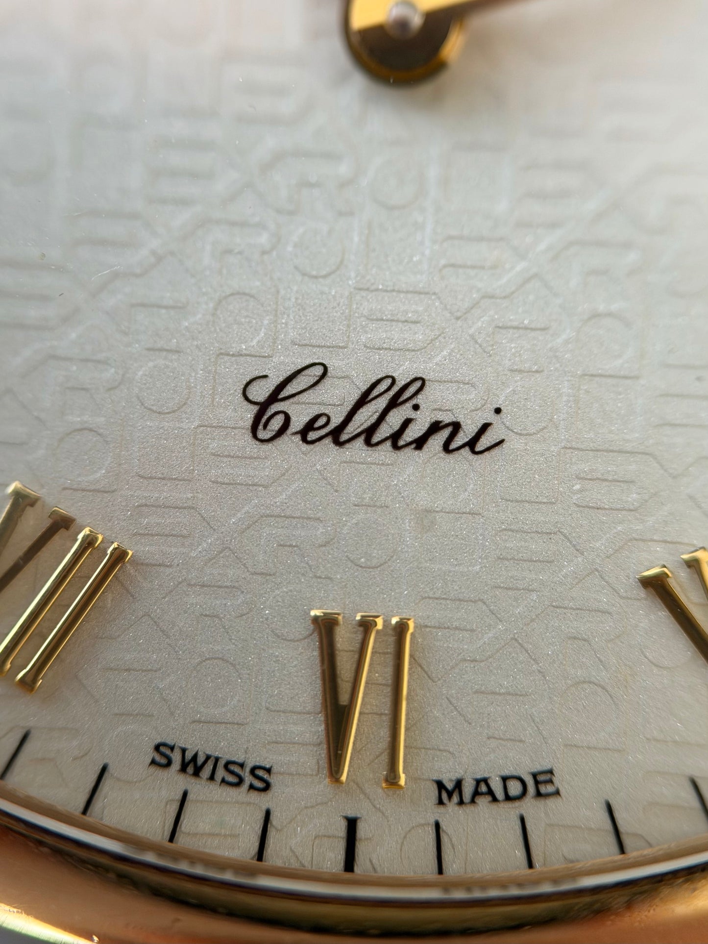 Rolex Cellini White Roman Numeral 5112 with Buckle 1992