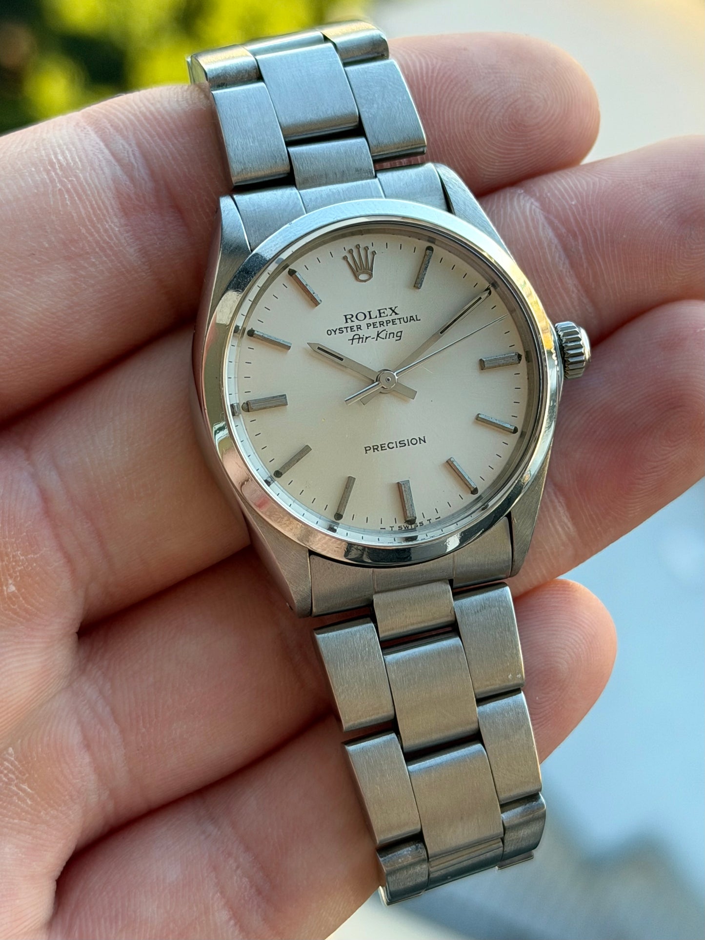 Rolex Oyster Perpetual Air-King 1978 5500 with Box