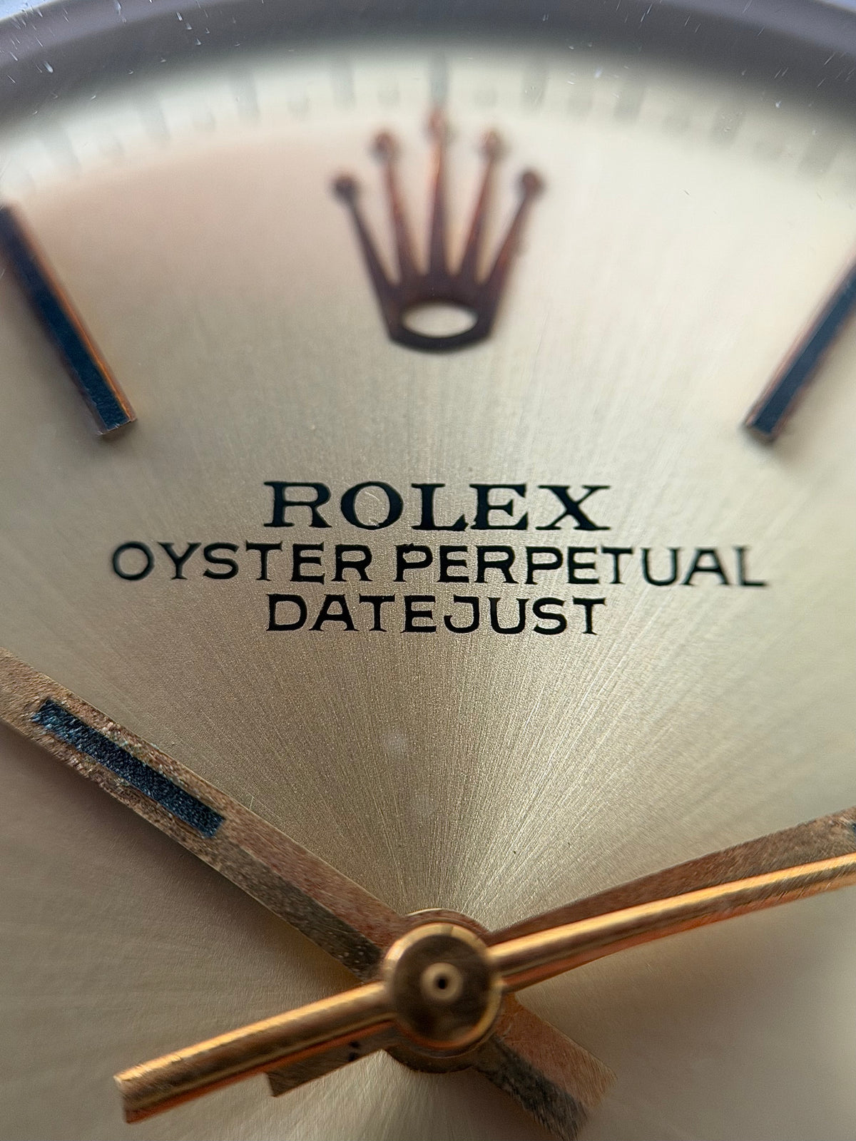 Rolex Datejust Two Tone 1601 Gold Dial 1974