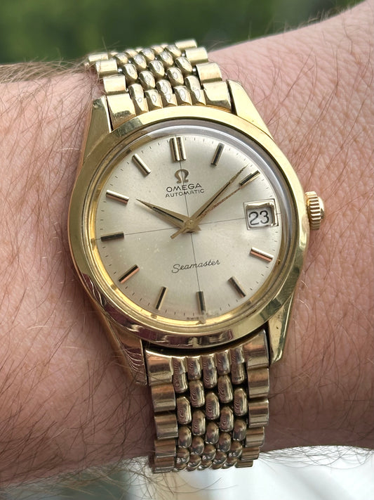 Omega Seamaster Crosshair Dial 166.010