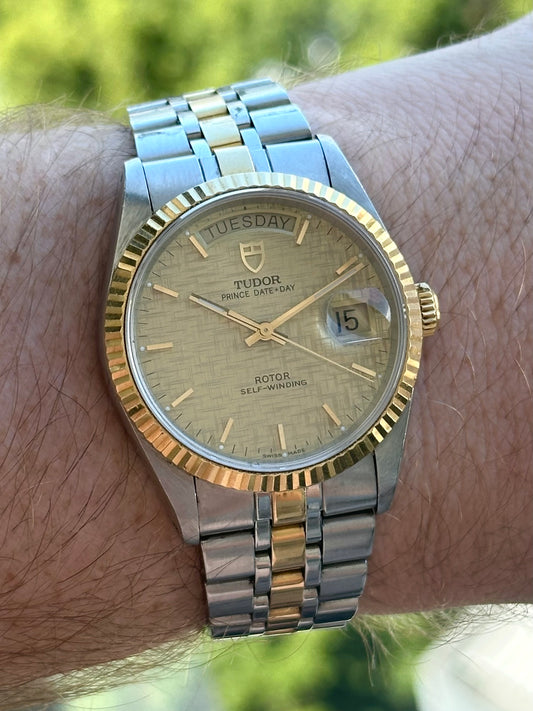 Tudor Date Day Linen Dial