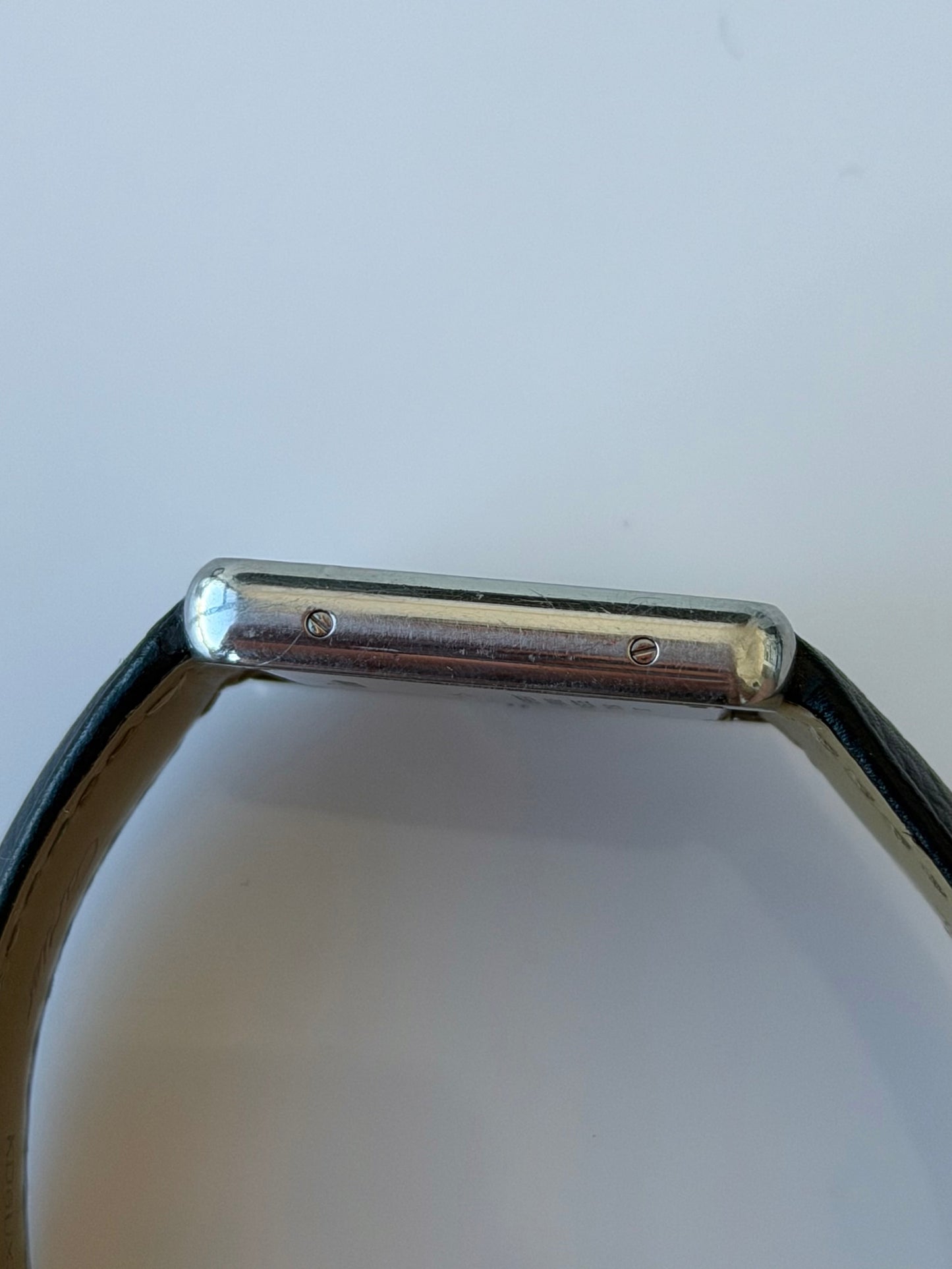 Cartier Tank Solo Mid Size on Leather
