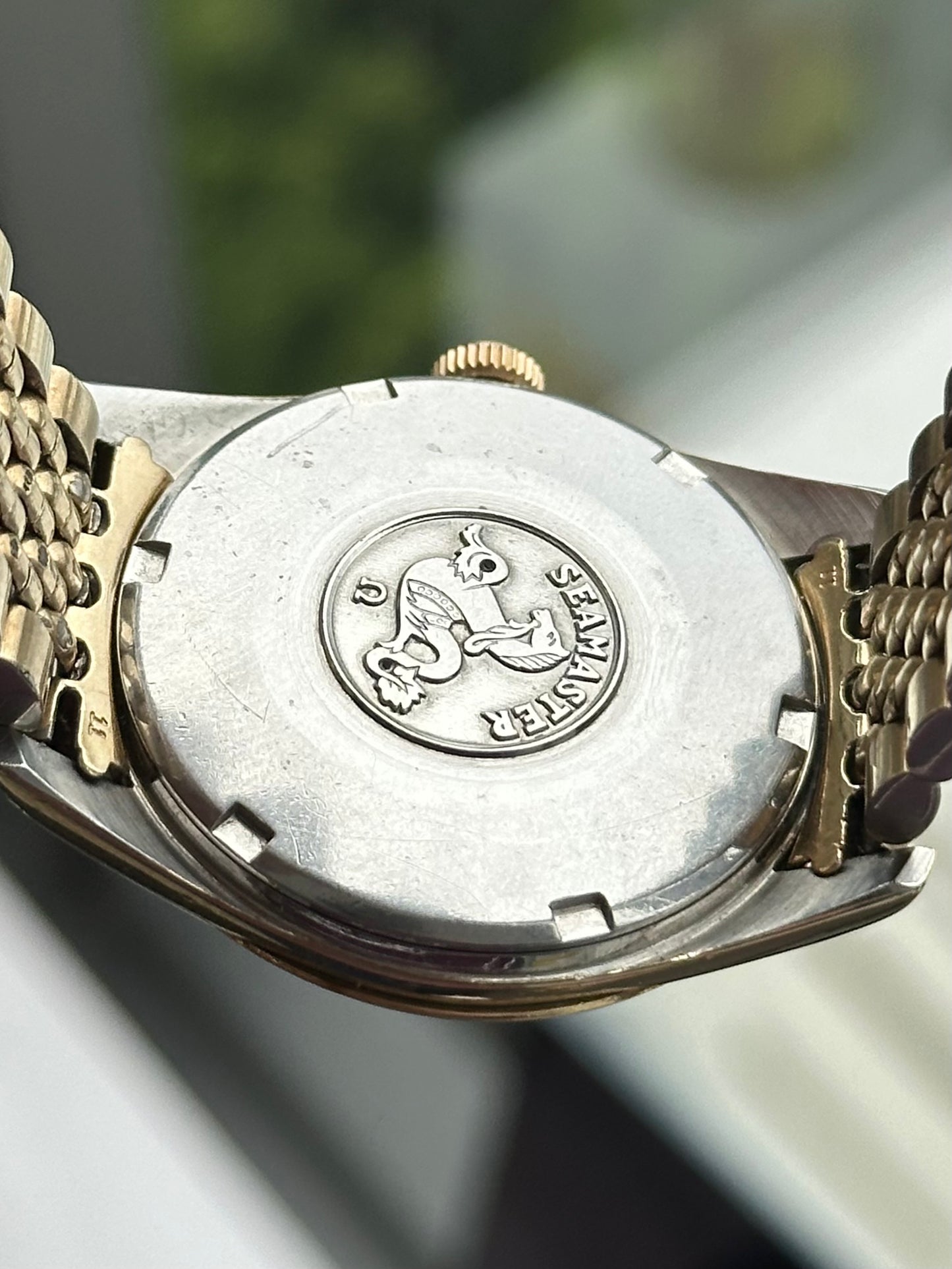 Omega Seamaster Crosshair Dial 166.010