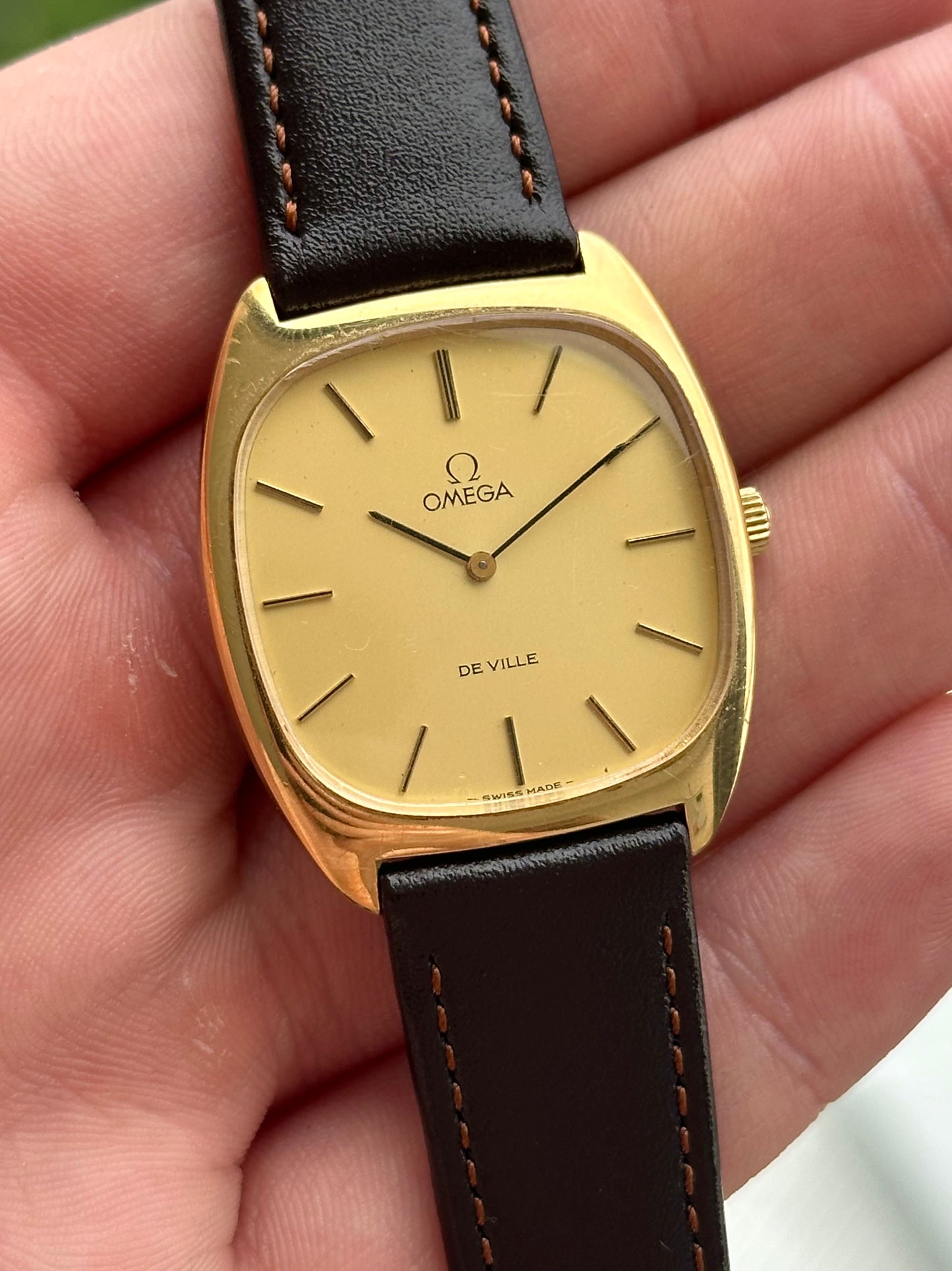 Omega De Ville Gold Dial 111.1039 1978