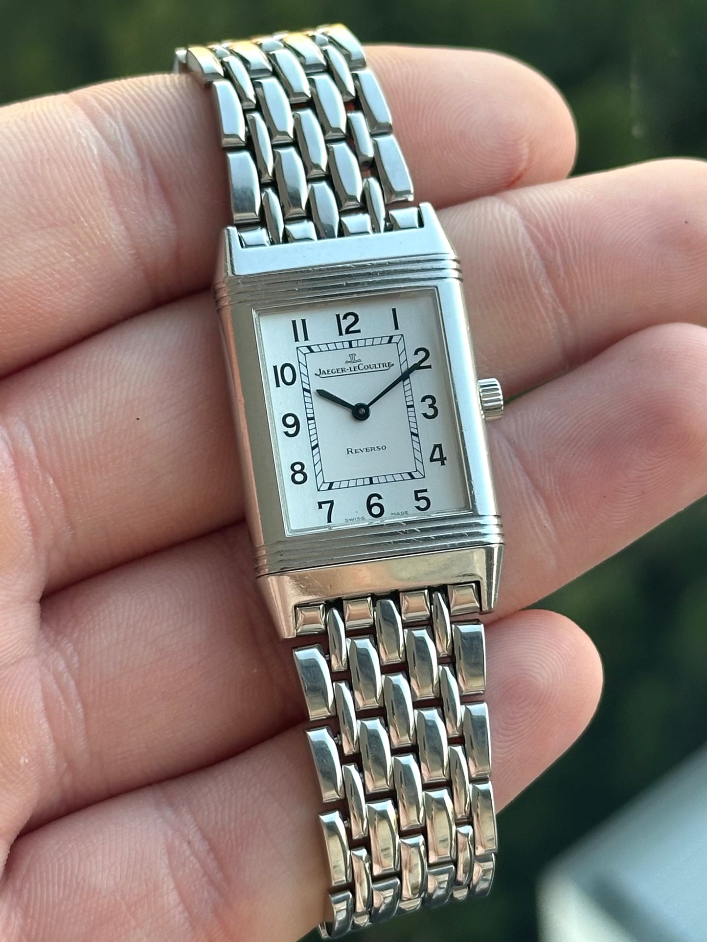 Jaeger-LeCoultre Reverso Classique on Bracelet 252.8.86