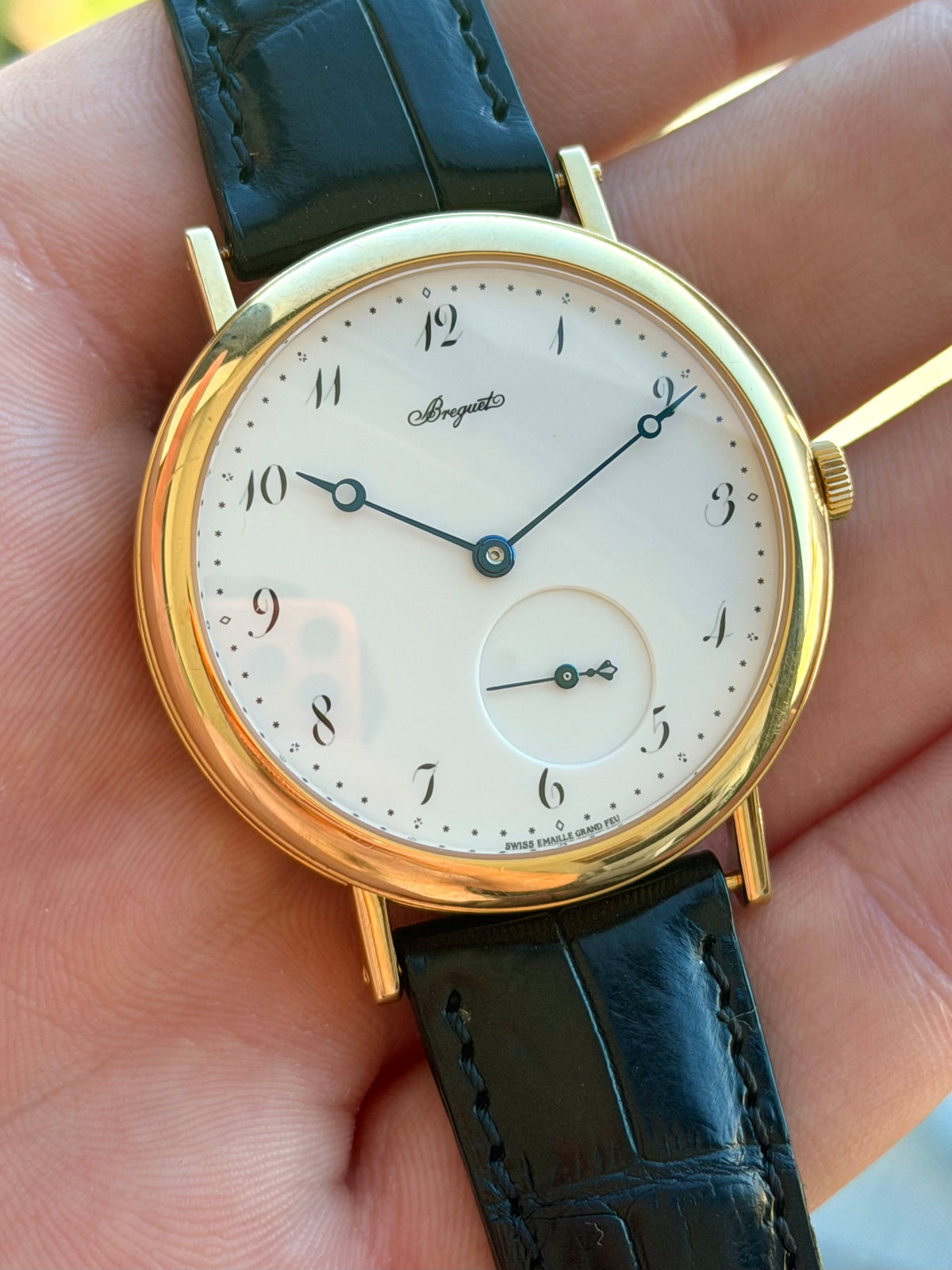 Breguet Classique Enamel Dial Sub Seconds 5140BA