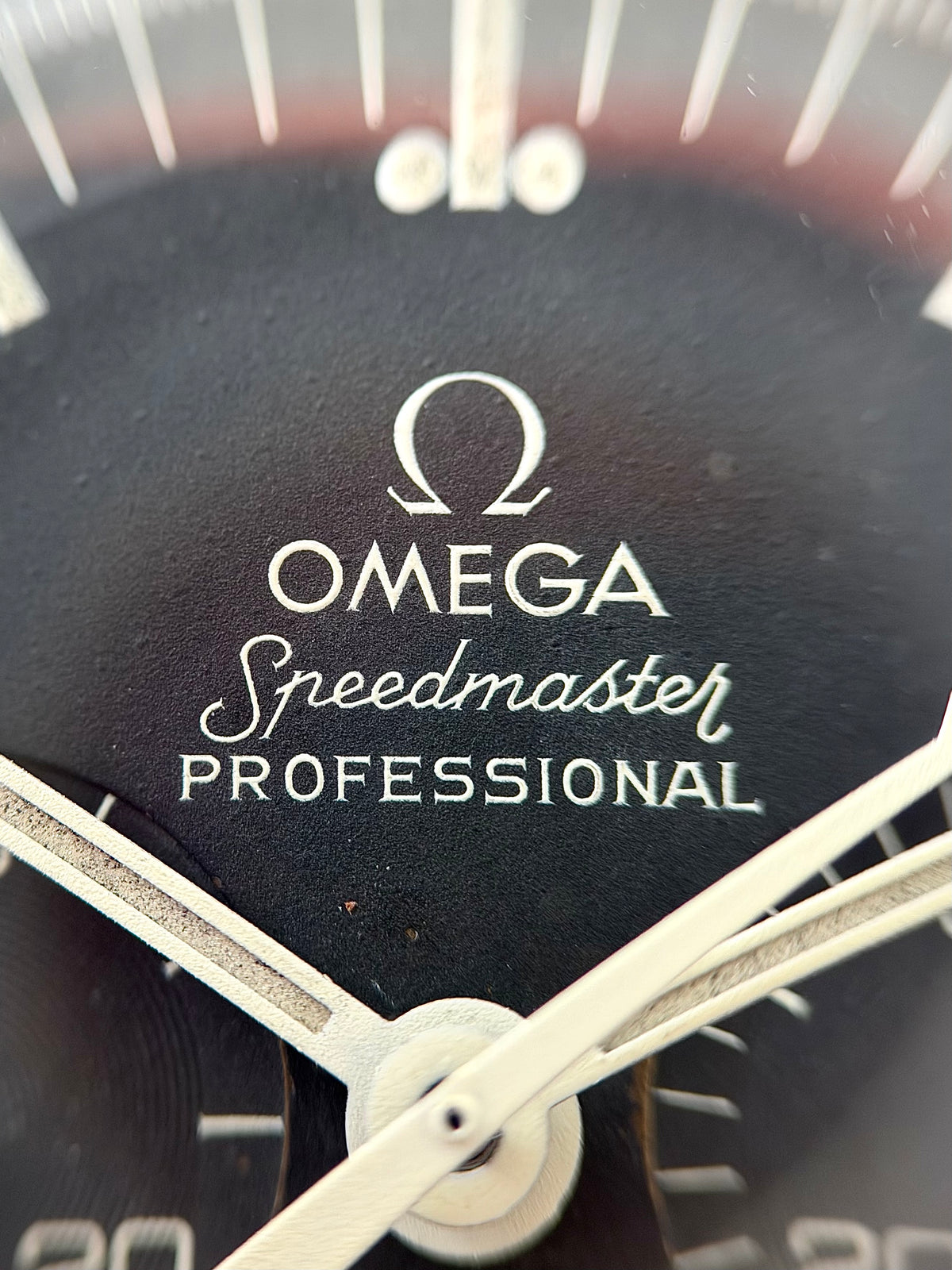 Omega Speedmaster Professional Tritium Dial on Leather