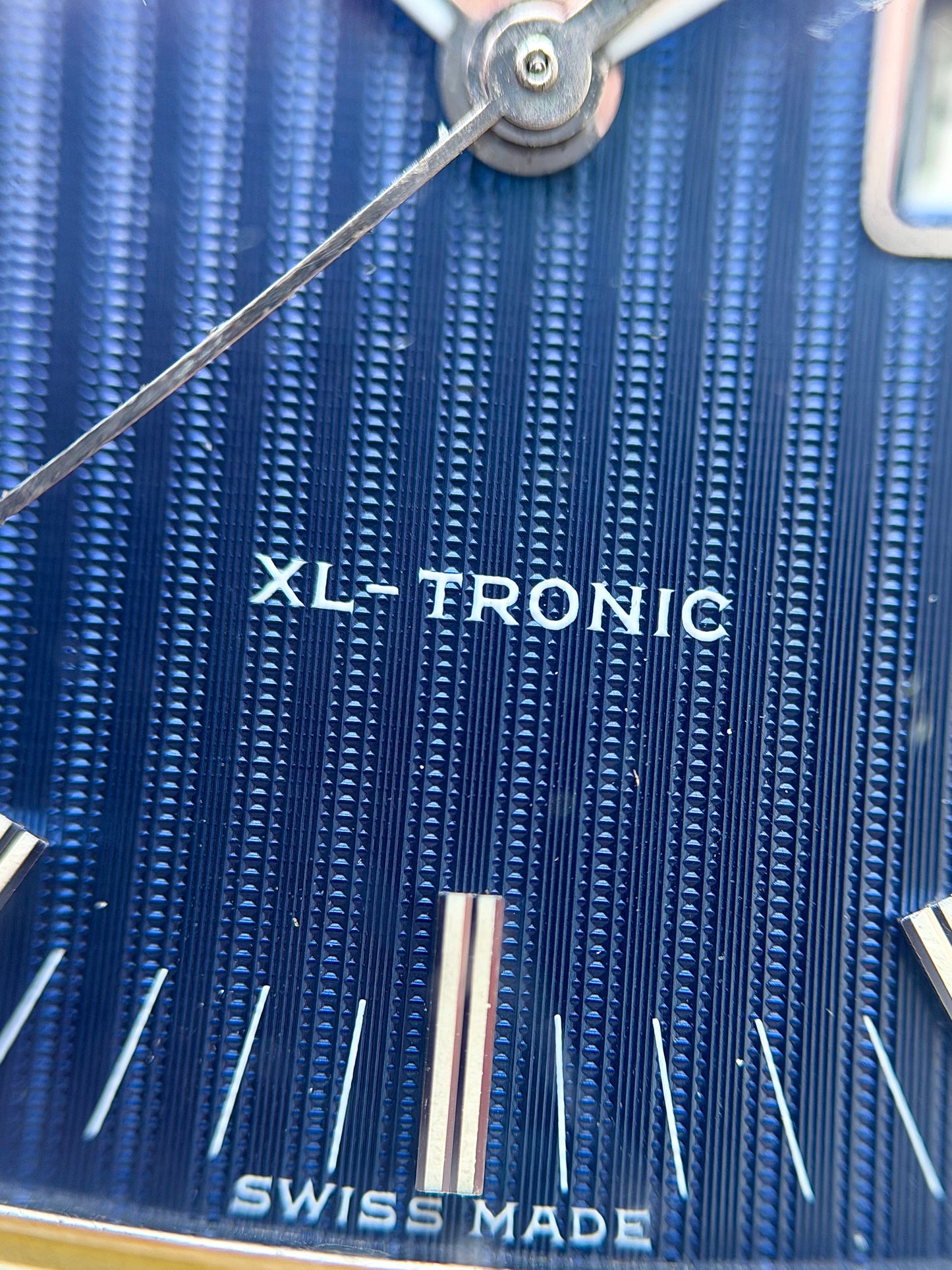 Zenith XL-Tronic Blue Dial