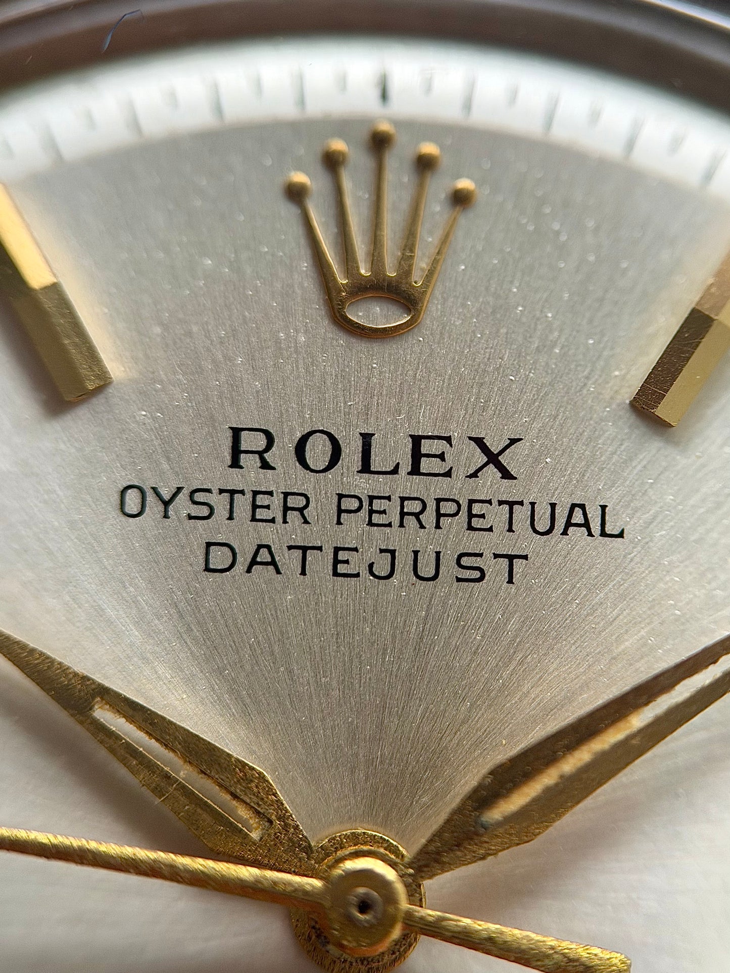Rolex Datejust 1601 Dauphine Hands Piepan Dial 1964