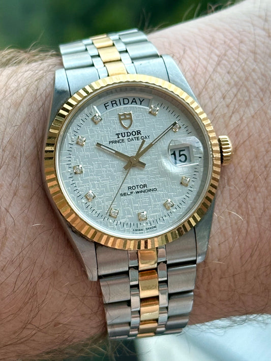 Tudor Date Day Diamond Dial 76213