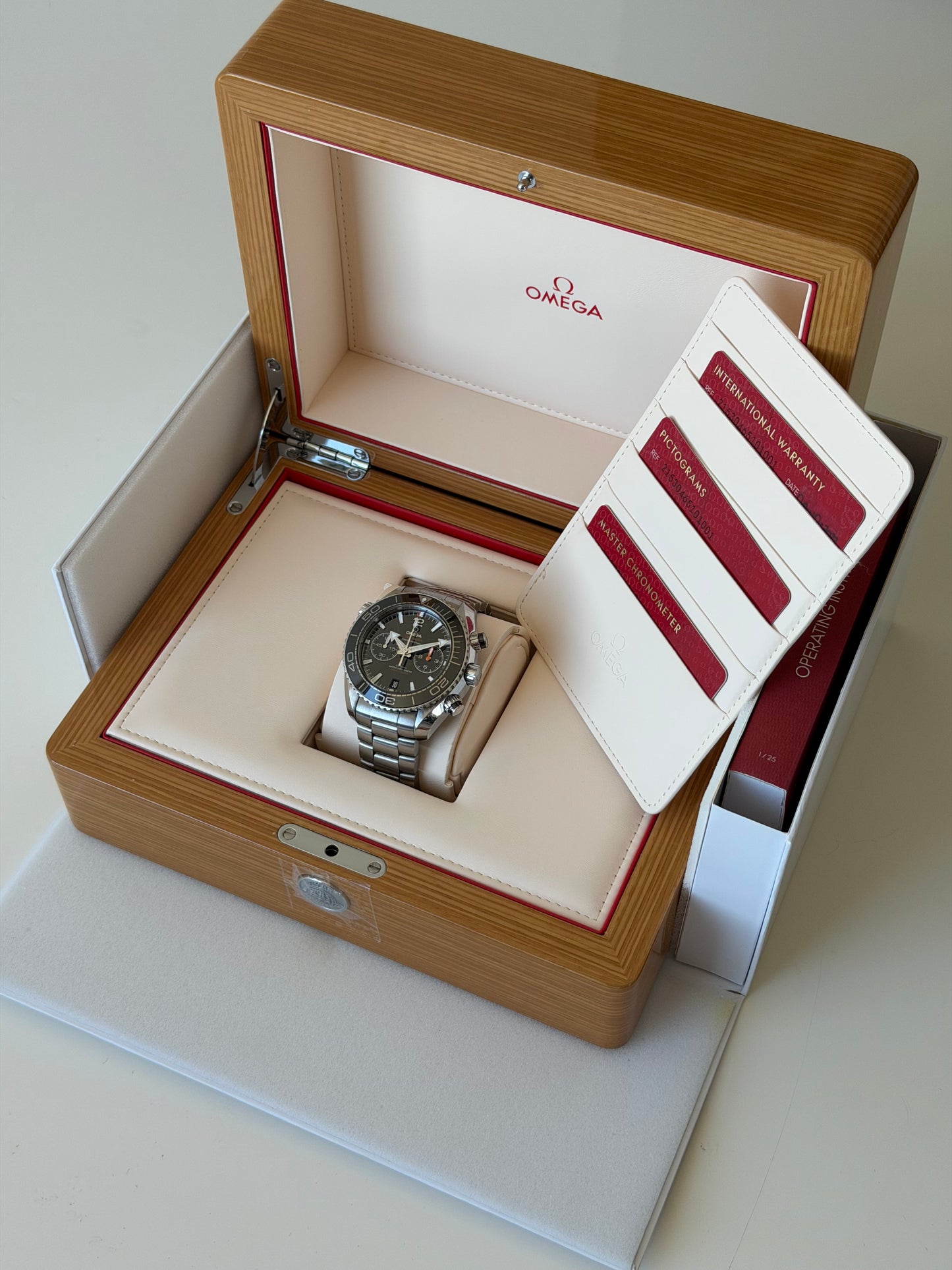 Omega Seamaster Planet Ocean Chrono 2022 Full Set