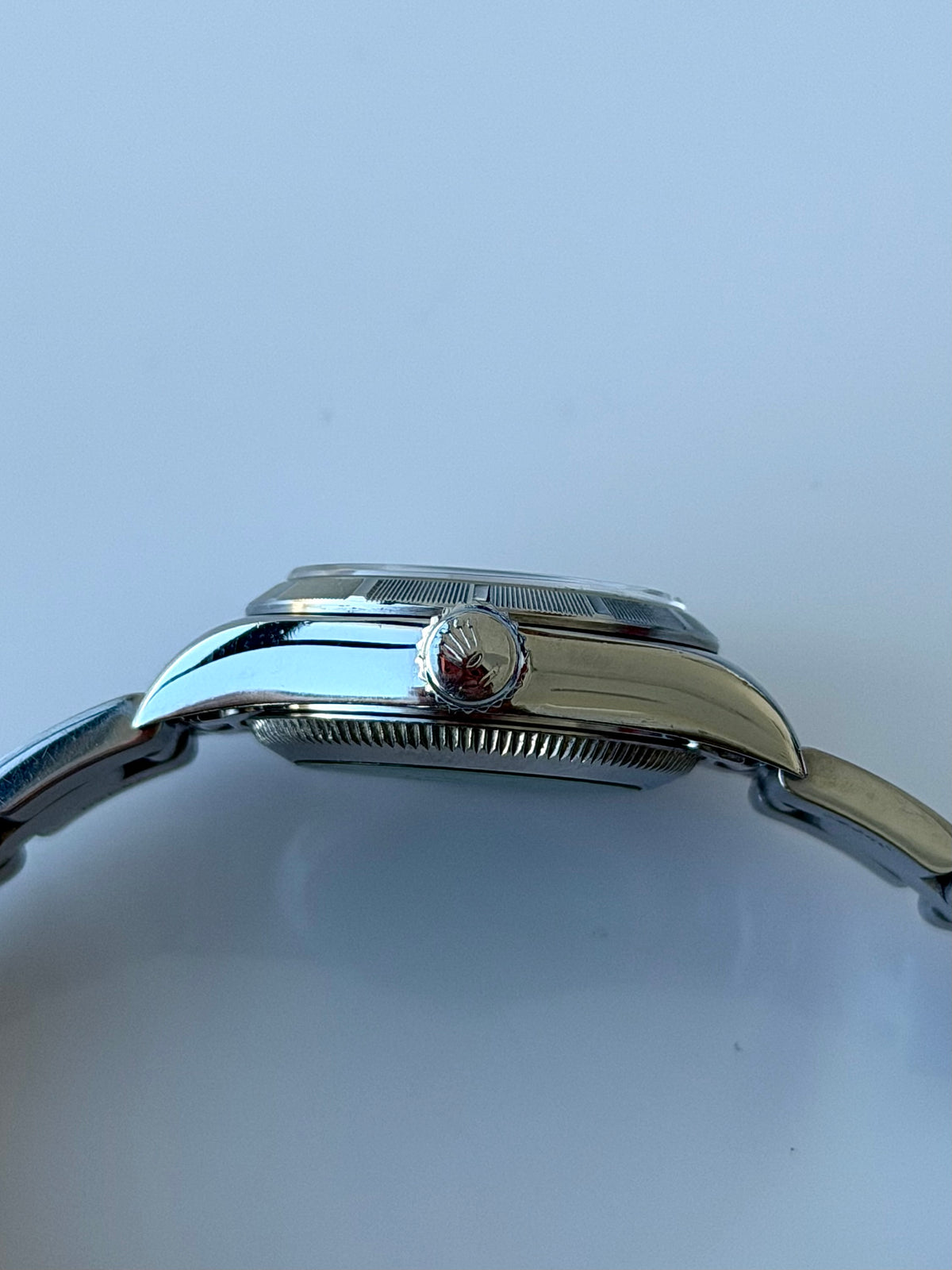 Rolex Oyster Perpetual Ladies Black 369 Dial 1995 with Box