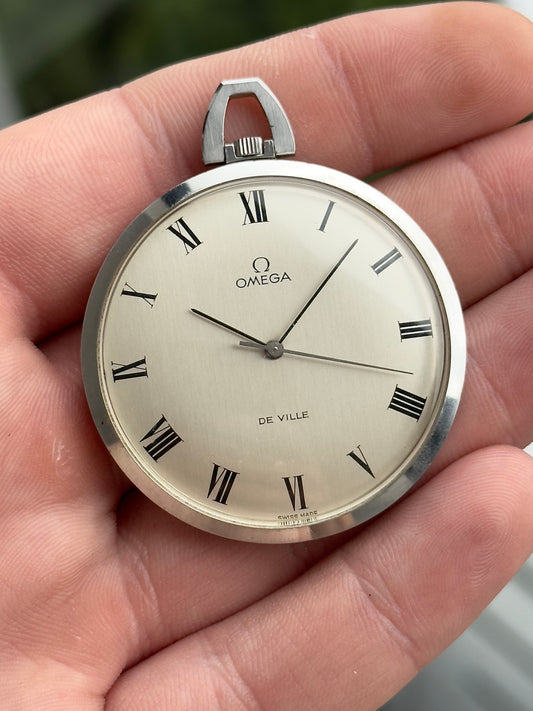 Omega Pocket Watch Roman Numeral 1970