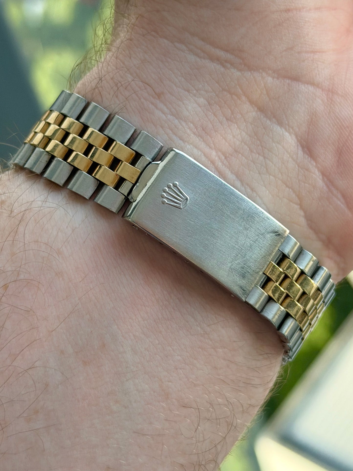 Rolex Datejust 1601 Linen Doorstep Dial 1972