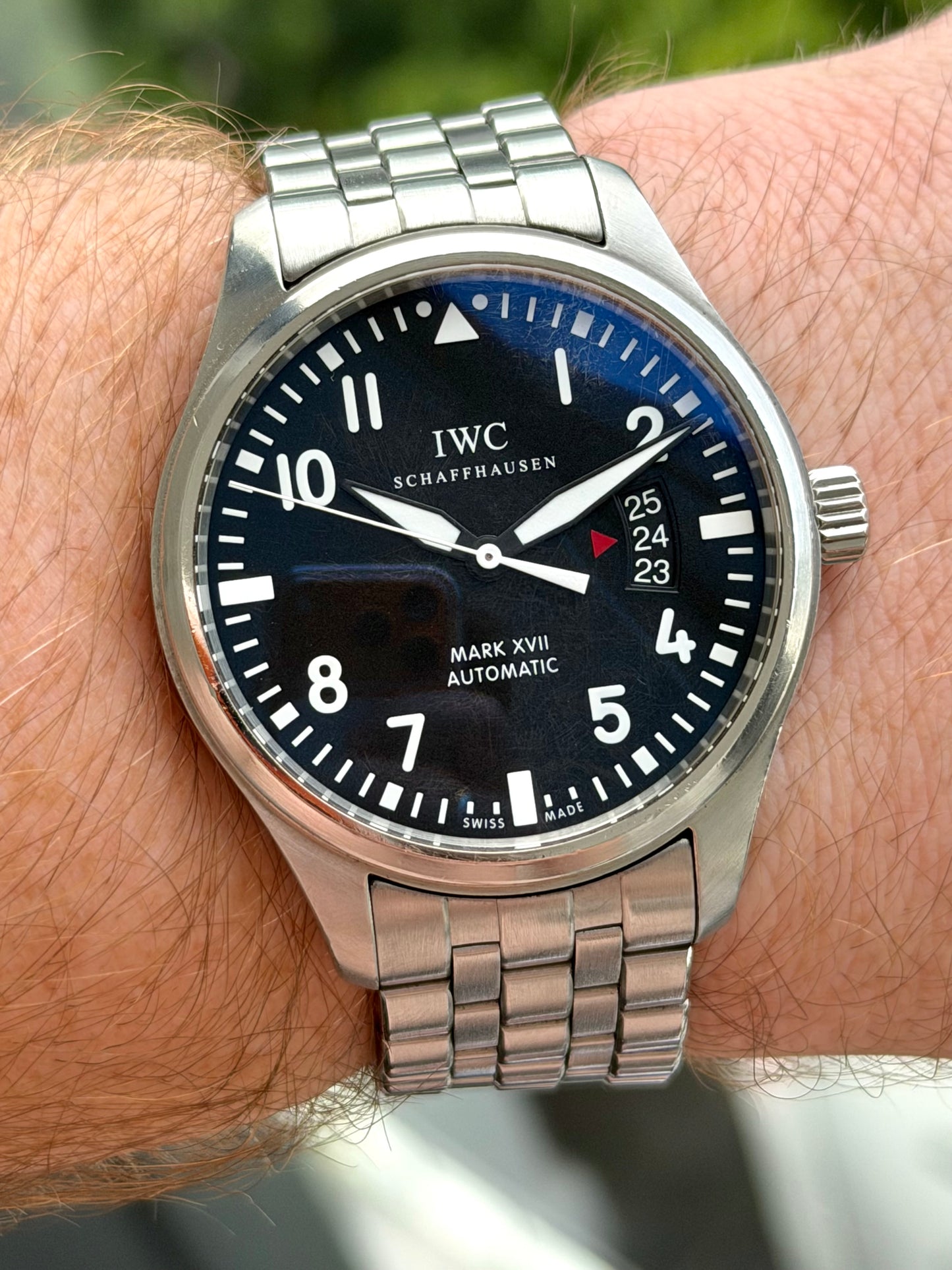 IWC Pilot Mark XVII on Bracelet IW326504