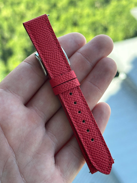 Quick Release Leather Straps