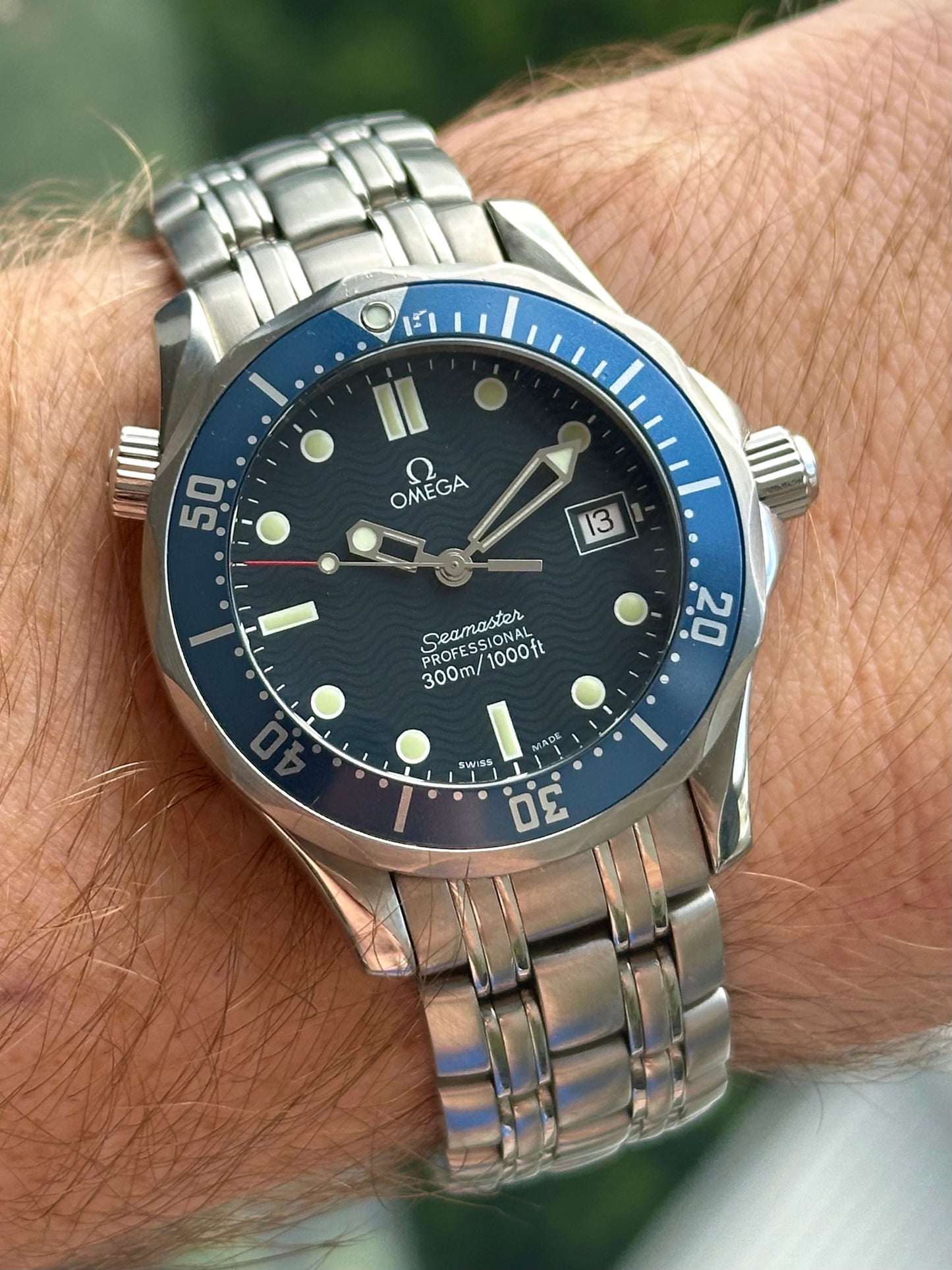 Omega Seamaster 300 Wave Dial 2561.80