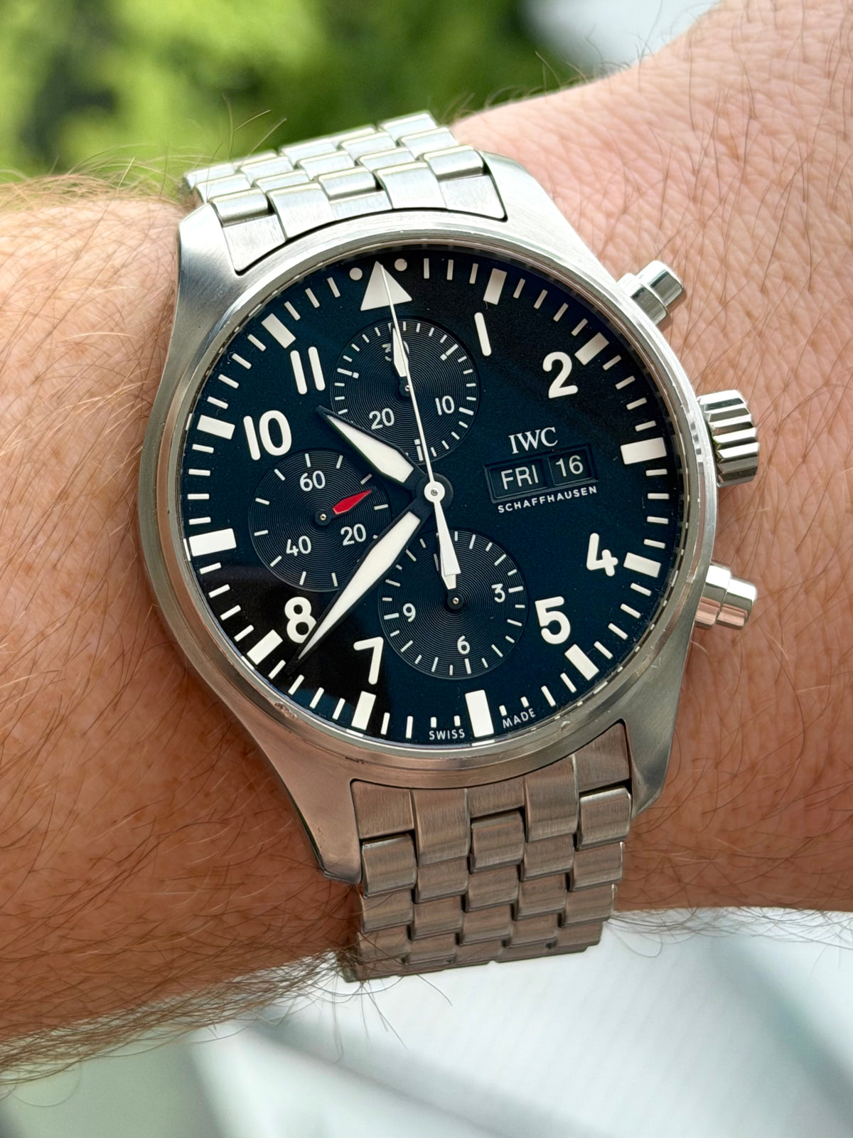 IWC Pilot Chrono Black Dial IW377710