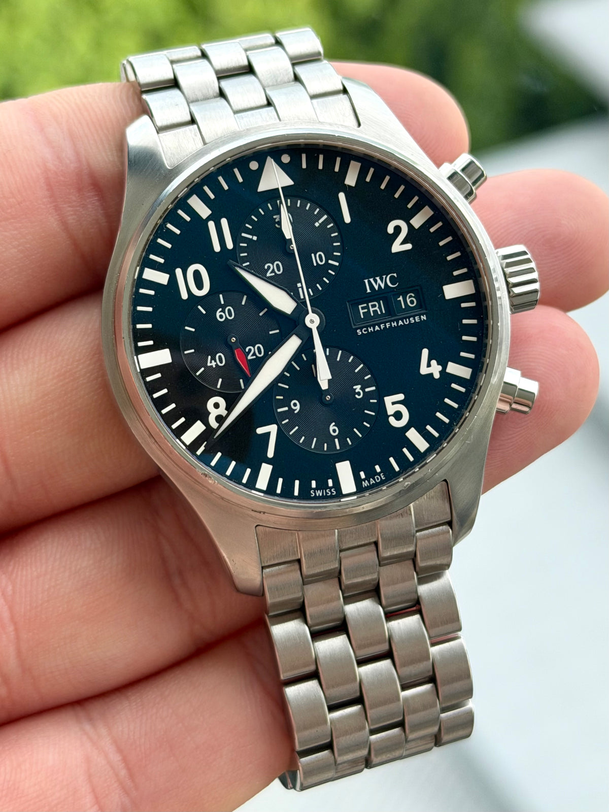 IWC Pilot Chrono Black Dial IW377710