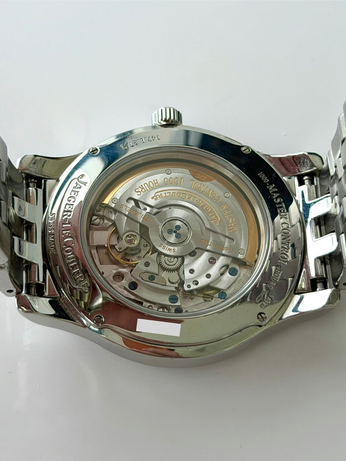 Jaeger-LeCoultre Master Control Automatic Silver Dial on Bracelet 147.8.37.s Full Set