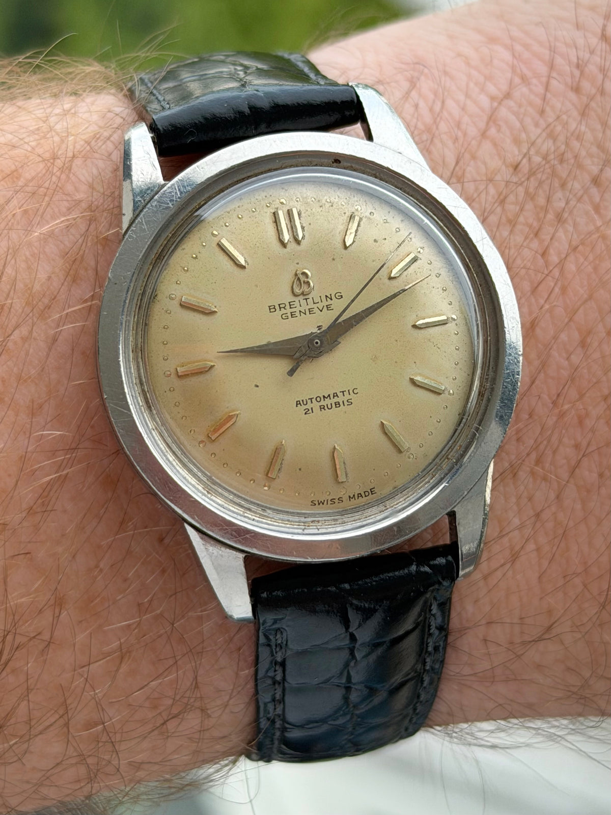 Breitling Geneve 1955 Hidden Crown 2509 25