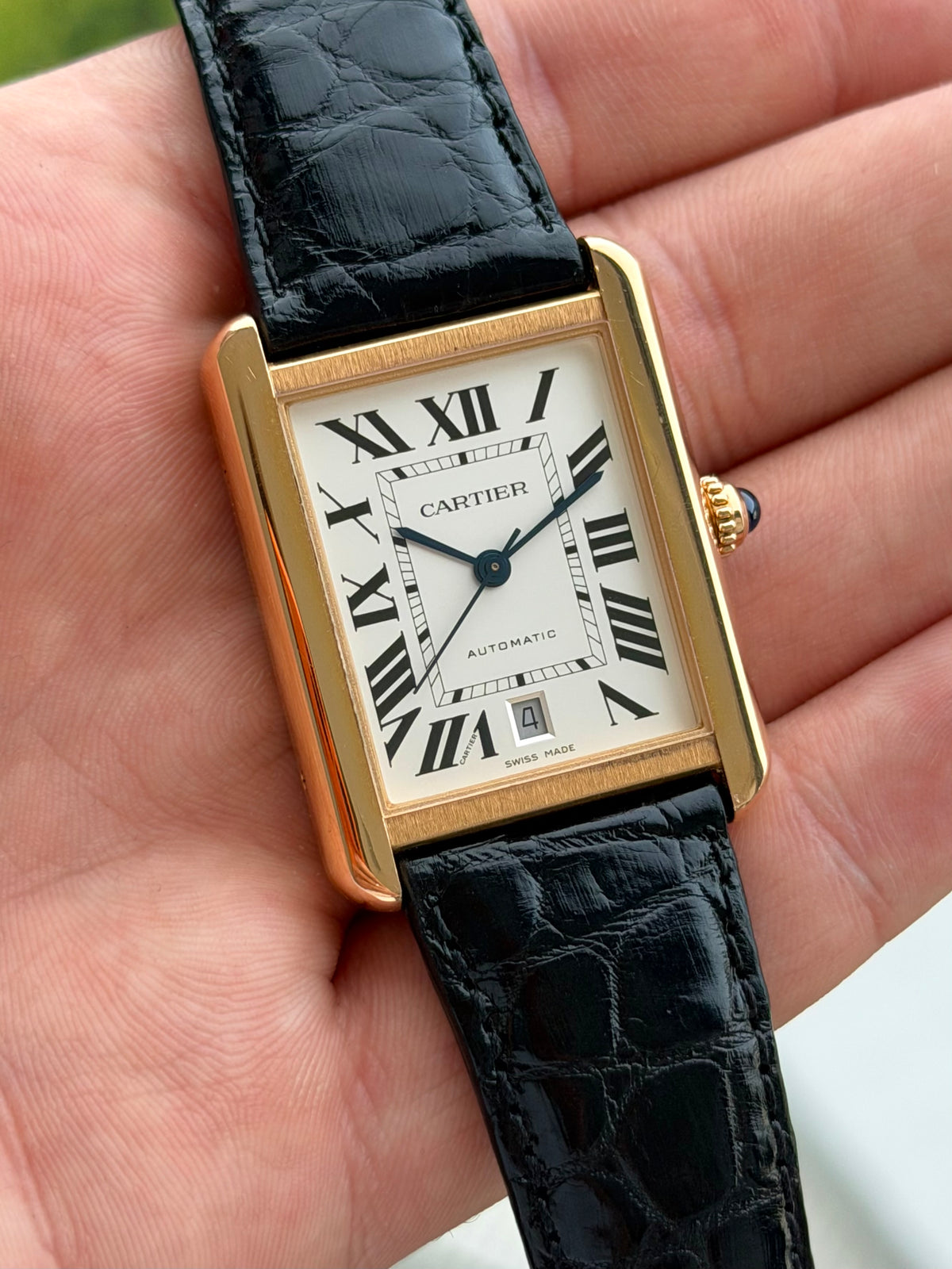 Cartier Tank XL Solid 18k Rose Gold W5200026