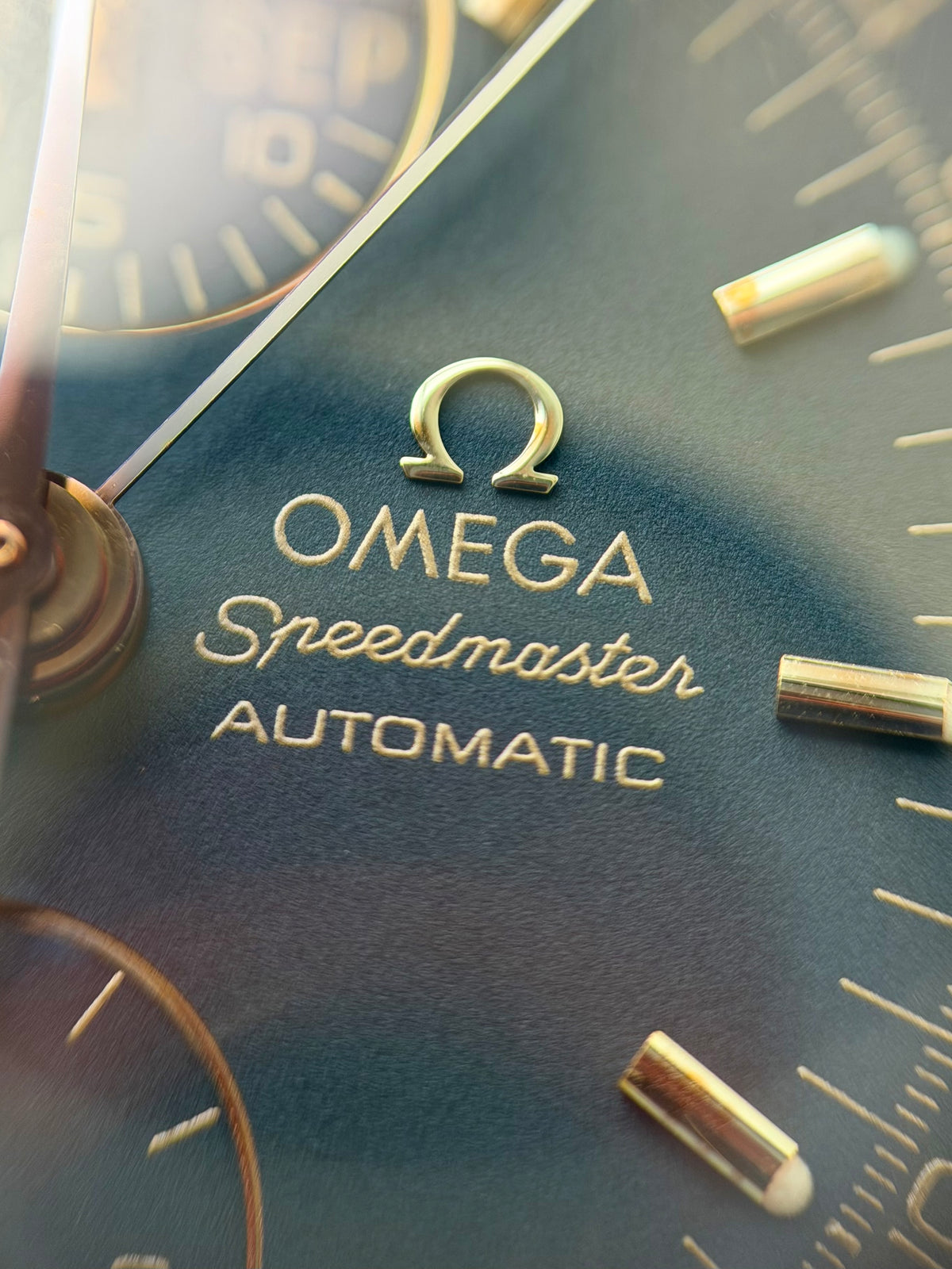 Omega Speedmaster Triple Cal 18K Full Set